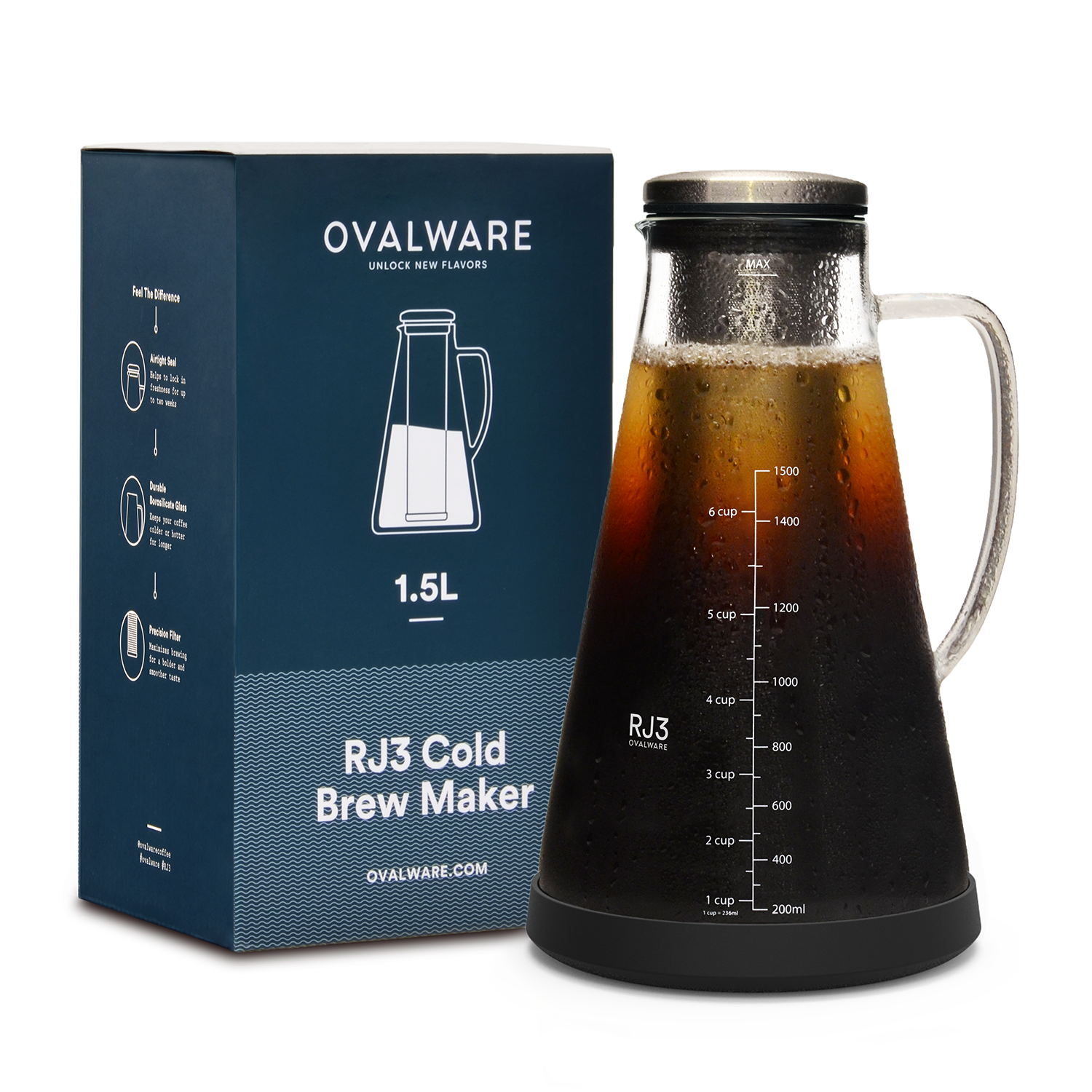 Ovalware RJ3 Electric Pour Over Kettle