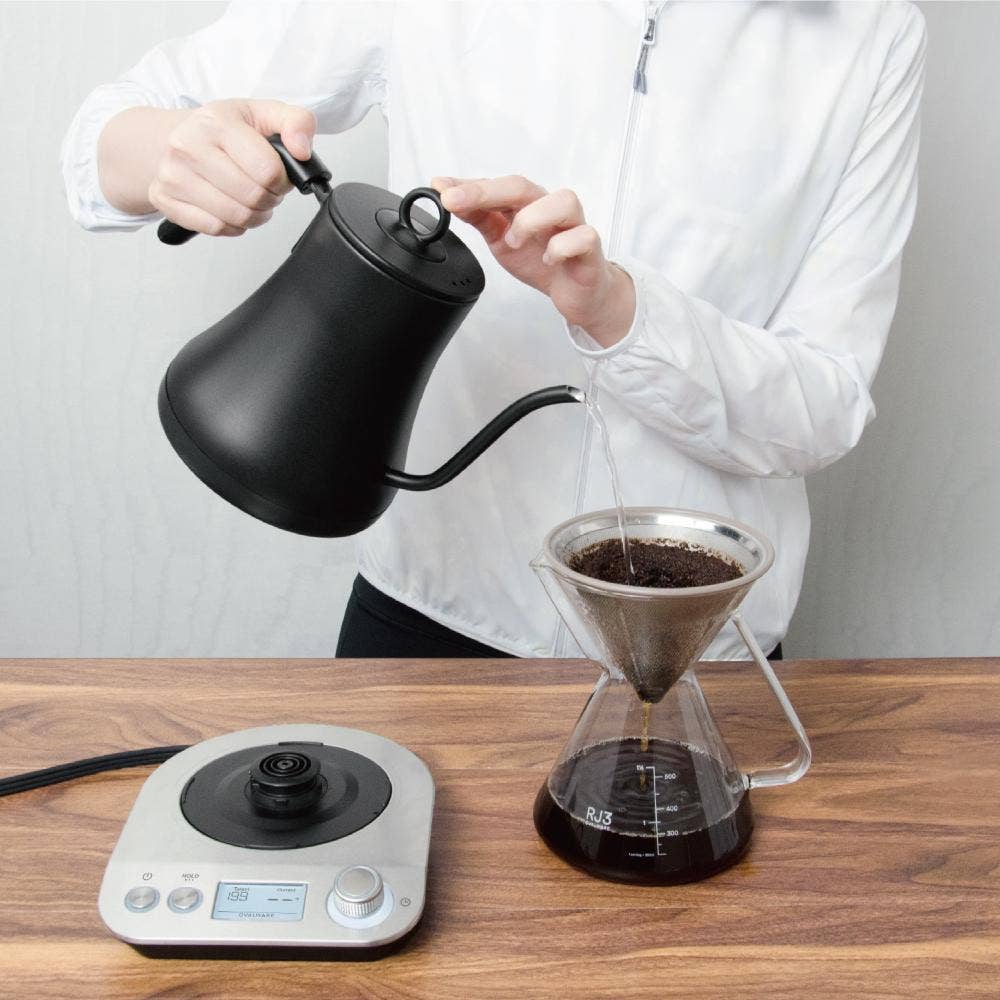 RJ3 Electric Pour Over Kettle (Matte Black) – Zelie Beans Coffee
